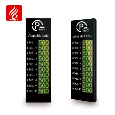 China WBPVA3NN Parking Signage Outdoor Wired Parking Large Guidance Screen OEM ODM for sale