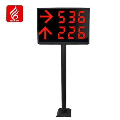 China WBPOA312 Parking Signage Outdoor Wired Guide Screen Drive Unit Bracket IP65 for sale