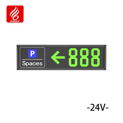 China IA31 Señalización de estacionamiento 24V pantalla de guía interior pantalla de espacio de estacionamiento RS485 LED en venta