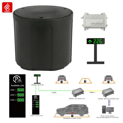 China Outdoor Parking Space Guidance System Solution Car Park Guidance System for sale