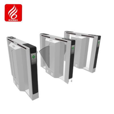 China High Security RFID Face Recognition Fingerprint Access Control Flap For Gym And Park for sale