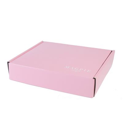 China Recycled Folding Corrugated Shipping Cardboard Paper Materials Corrugated Custom Jewelry Gift Boxes Printing Logo Boxes for sale