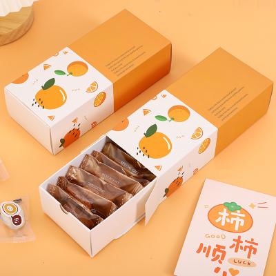 China Creative Recyclable Drawer Gift Food Candy Nougat Paper Box Cookies Cake Macaron Baking Packaging Boxes for sale