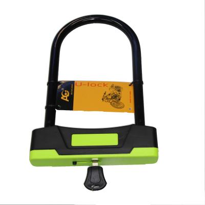 China High Quality Steel Bicycle Security ANCHI ACU4843 U Shape Lock Bike Security Accessories Bicycle U Lock for sale