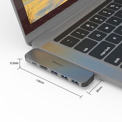 China 6IN1 hab adapter converter usb c hub usb hub BV31130C for sale