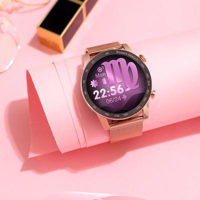 China Full Touch Waterproof Music Waterproof Women Watches IP67 GPS Navigation Fashion Watches Blood Pressure Sleep Tracker Heart Rate Monitor 1.28inch Screen for sale