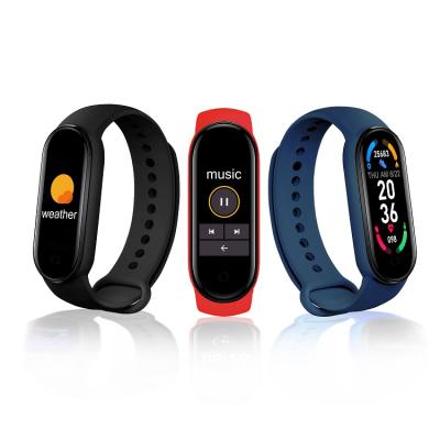 China Wifi New Arrival m6 Sport Boat Watches Heart Rate Message Push Online Monitor Steps Gps Sleep Tracker IOS Android Smart Watch for sale