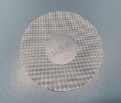 China 35 Mesh 400 Micron Nylon Filter Mesh Shapes Discs Cold Cut In Custom Special Sizes for sale