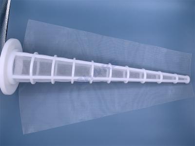 China 120um-700um Micron Polyethylene Filter Mesh Resistencia química PE malla en rollos pieza de tubo bolso moldeado filtro en venta