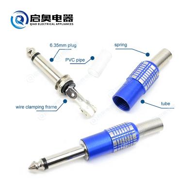 China audio & 1/4 audio connector 6.35mm mono premium visual for sale