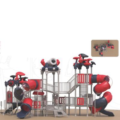 China Outdoor Playground Popular Kids Outdoor Spiral Slide for sale