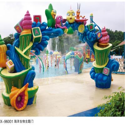 China Waterpark Equipment Playground , Park Structures Playground Equipment Tx-96001 for sale