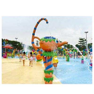 China Funny Fiberglass Aqua Park Water Games , Water Flower For Amusement Park for sale