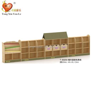 China Fire Protection Board Kindergarten Shelf For Toys for sale