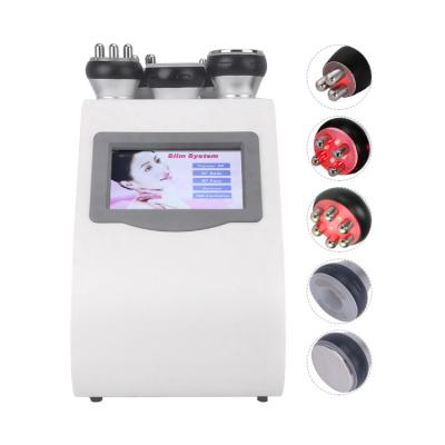 China Weight Loss Portable 5 in 1 Cavitation RF 40K Cavitation Vacuum Slimming Machine for sale