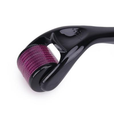 China Skin Rejuvenation Wrinkles And Scars Face Massager Derma Roller 540 Pin Needles Mark Removal for sale