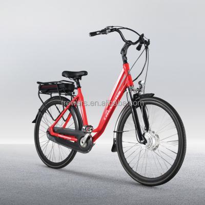 China New design Trewers 700C lithium battery electric bicycle folding bike electric mountain bike ebike e bike EB2019505 for sale