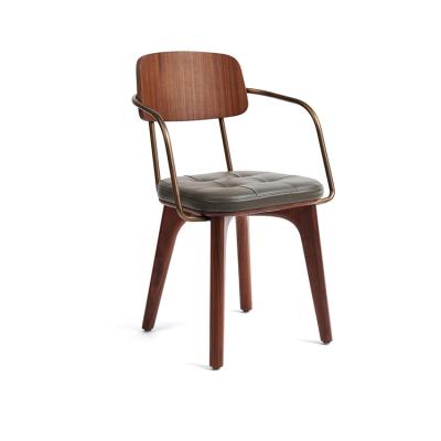 China New modern Chinese dining chair for restaurants and cafe for sale