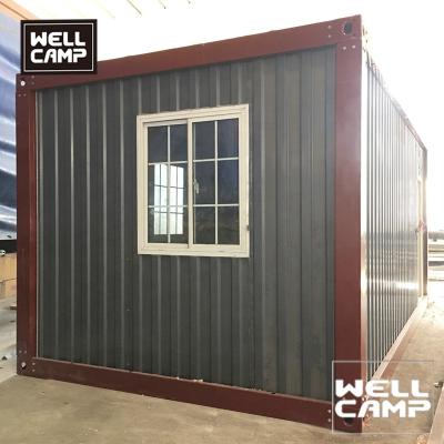 China Industrial Detachable Container House Easy Moving Prefab Cottages For Store Container Shelter for sale