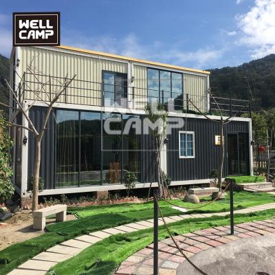 China Best Modern Mobile Home Manufacturers in Wellcamp Container Resort 8 Prefab Detachable Container Homes for sale