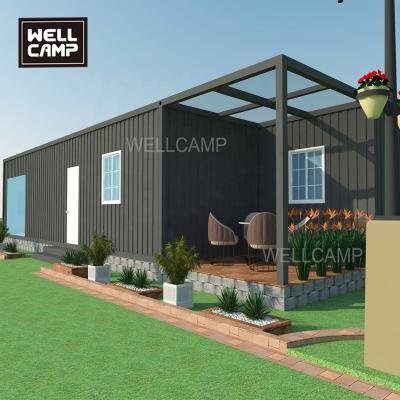 China Modern Container Housing Price Flat Pack Container Villa For Sale Prefab Container Resort for sale