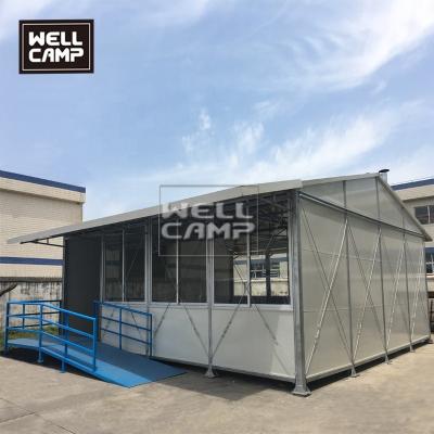 China 2020 Industrial Light Steel Temporary Prefab Houses K Type Cheap Prefab House Labor Camp for sale