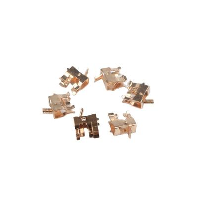 China Sliver Copper Spring Battery Connector Electrical Contacts for sale