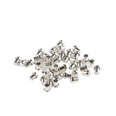 China Electrical Connector Trimetal Rotating Silver Rivet for sale