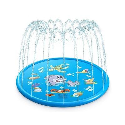 China Relax Leisure Time Sprinkler For Kids Splash Inflatable Outdoor Water Spray Pad Protective Summer Sprinkler Pad for sale