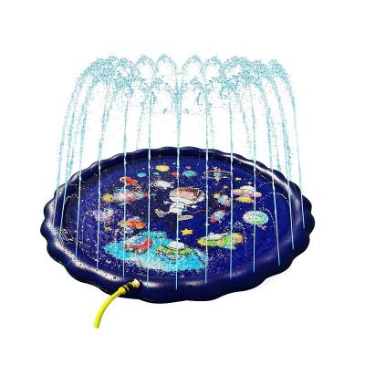 China Relax Free Time Hot Selling Water Portable Play Mat Toys Sprinkler Splash Pad For Kids for sale