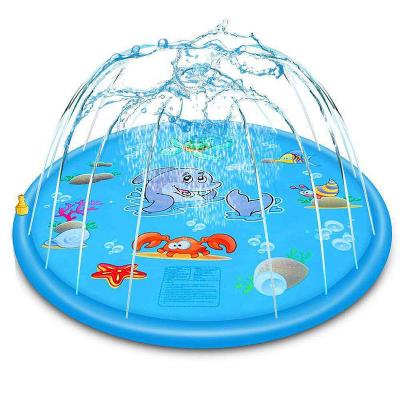 China Relax Leisure Time Backyard Water Fun Splash Pad Kids Inflatable Splash Pad Sprinkler For Kids Toddler for sale