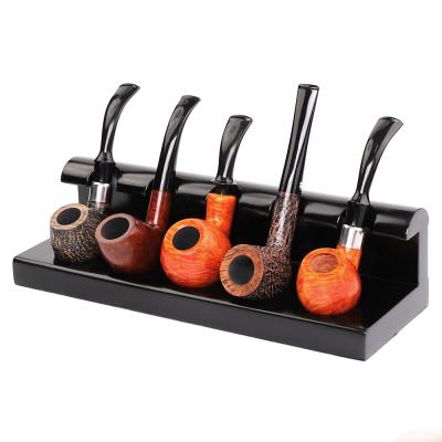 China Muxiang Logo Smoking Accessories Modern Tobacco Pipe Rack Smoking Pipe Rack Custom Made for sale