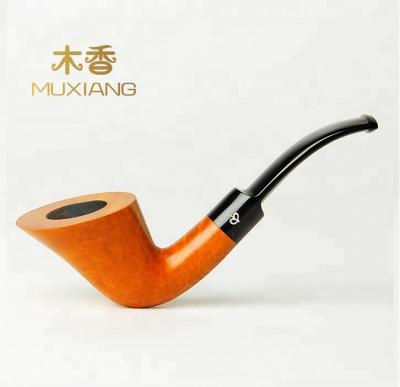 China Wooden women favor small and exquisite Briar Wood Smoking Pipes for successful gifts for sale