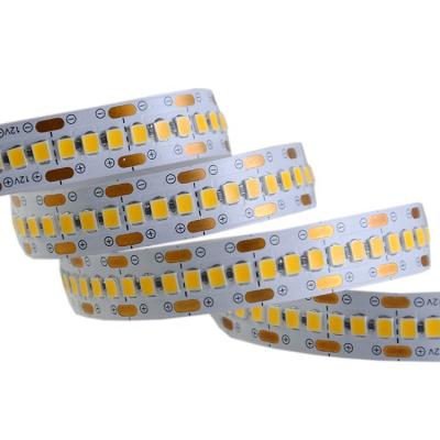 China LANDSCAPE high lumen efficiency led strip flexible ribbon light 2835 DC12V 24V 240LED led strip strip lights for sale