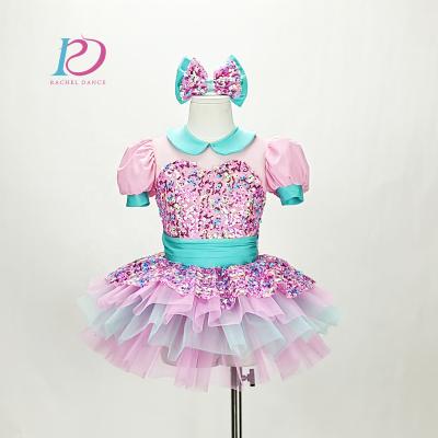 China Kids Girls Recital Dance Costume Dance Tutu Dresses for sale