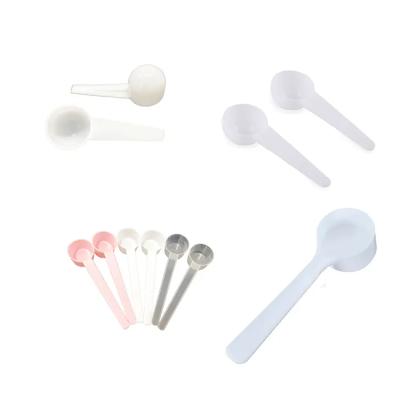 China Industrial Plastic Parts Plastic Doser Scoop 20g 30g 35g 70ml 60ml Powder Spoon for sale