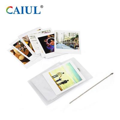 China Protective Effects Instax Square Photo Album Photo Frame PVC Wall Pocket Mini Hanging Album for sale