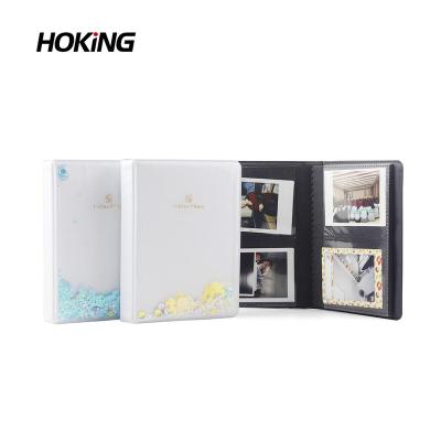 China New Artificial Fujifilm Instax Mini Film Quick Sand Hoking Style Fashion Photo Album for sale