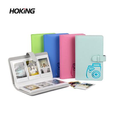 China Factory OEM/ODM Fujifilm Instax Mini Instant PU Film 3 inch gold stamping photo album for sale