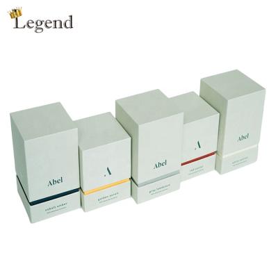 China Hot Selling Luxury Packaging Gift Box Round Oil Bottle Perfume Box Recyclable With Lid for sale