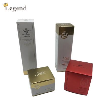 China Factory Custom Printing Skin Care Packaging Box Lux ECO Paper Cosmetic Packaging Box Cosmetics Recyclable for sale