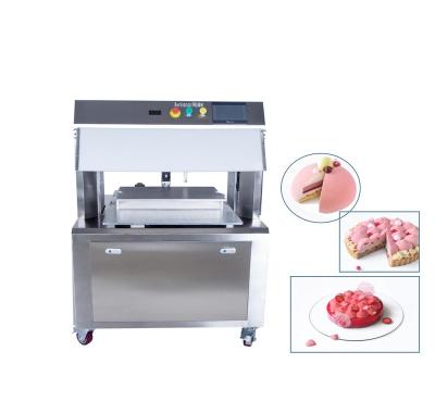 China Efficient High Productivity Commercial Automatic Cake Slicing And Square Cake Cutting Machine for sale