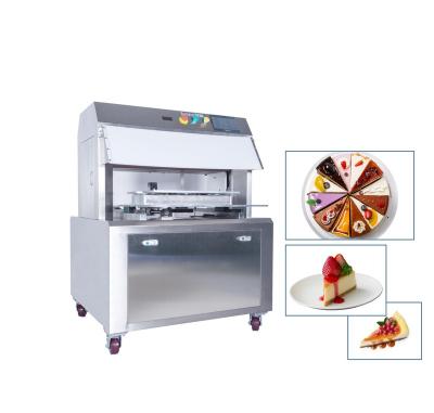 China High Productivity Fully Automatic Double Blade Vibration Cutting Surface Smoothing Cake Cutting Machine for sale