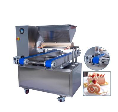 China High Productivity Safe Food Cup Cake Automatic Filling Machine For Puff Cake Filling Machine for sale