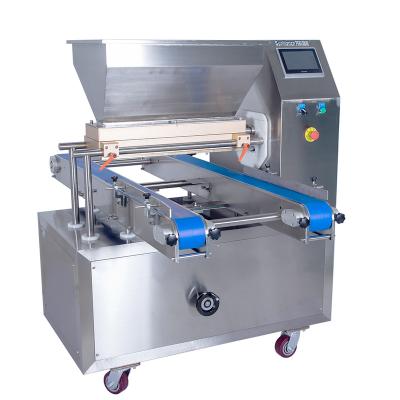 China High Productivity Easy operation Puff Cream Spreading Filling Machine With Injection Function for sale