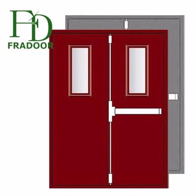 China Traditional Hospital Operation Legit Double Cast Steel Interior Doors for sale