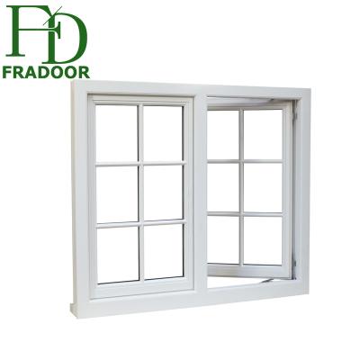 China Modern American Casement Profiles Swing Crank Aluminum Windows Catalog for sale