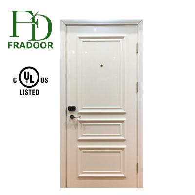 China Easily Assembled 30 Minute Us Standard Certified Fire Resistant Wood Internal Doors for sale