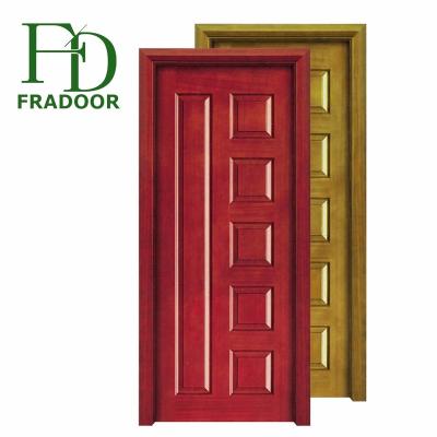 China Modern Classic Internal Pine Large Marine Solid Wood Interior Fire Door for sale