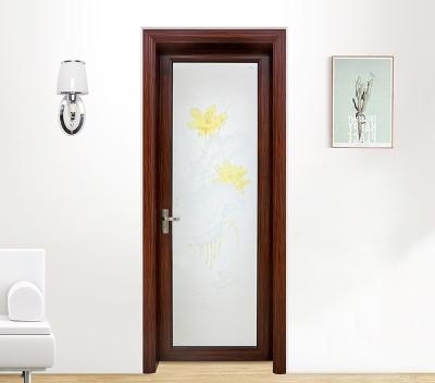 China Australian Swing Top Class Standards Swing Aluminum Puertas de Bano de Aluminio Door for sale